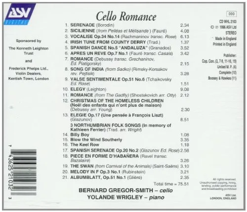 Vista 2 de Cello Romance