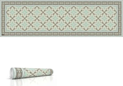 Vista 14 de Salvamanteles resistentes al calor, 32 x 10 pulgadas, protege los muebles y la encimera de platos calientes y arañazos, diseño único de un artista