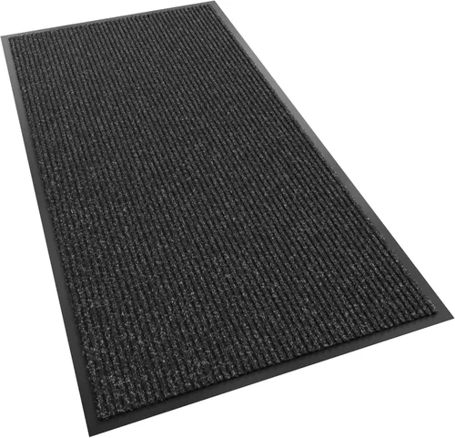 Vista 31 de Tapete para puerta delantera, 48 x 24 pulgadas, resistente para interiores y exteriores, tapete de bienvenida antideslizante para entrada, parte