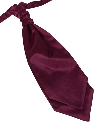 Vista 3 de Dan Smith Pañuelo formal de satén liso para hombre, extra largo, 14.5 pulgadas, cuello ajustable de 20 pulgadas