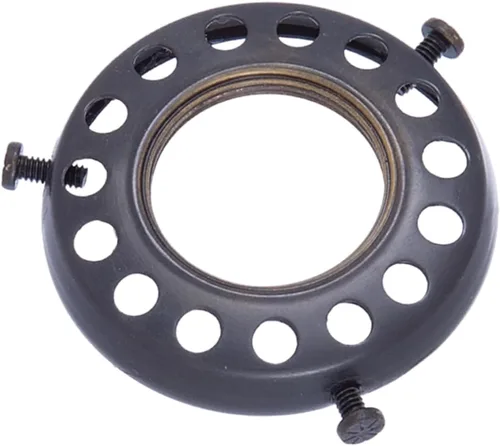 Vista 3 de B&P Lamp 2 1/4" Fitter, latón atornillado, soporte de sombra de tipo único