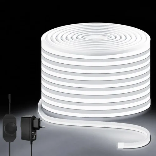 Vista 13 de Tira de luces LED regulables, color blanco cálido, 16.4 pies