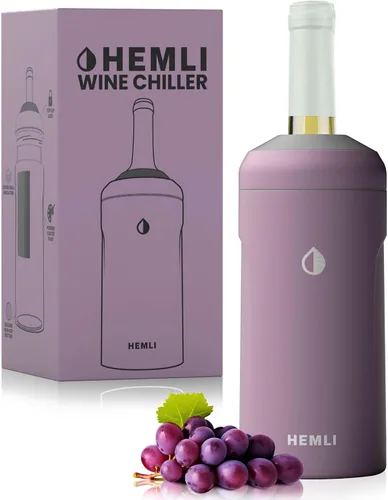 Vista 10 de Funda Aislante Refrigeradora para Botellas de Vino, Mantiene el Vino y el Champán Fríos durante 12 Horas, Enfriador de Botellas de Vino Aislado al