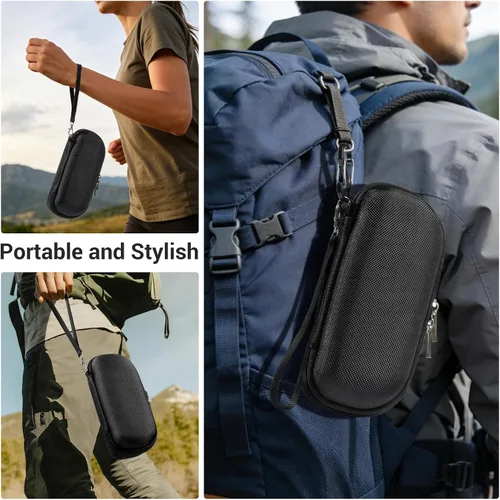 Vista 7 de CoBak Funda de transporte para gafas inteligentes Ray-Ban Meta y Oakley, se adapta a WayfarerSkylerHeadliner, almacenamiento protector portátil