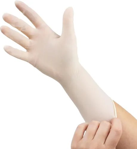 Vista 3 de Generic Guantes quirúrgicos de látex sin polvo, tamaño 6.5, 50 pares/caja