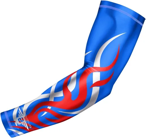 Vista 12 de Bucwild Sports Flame Fire Compression Arm Sleeve for Women & Men Durable, Snug Fit for Long-Lasting Shape Retention