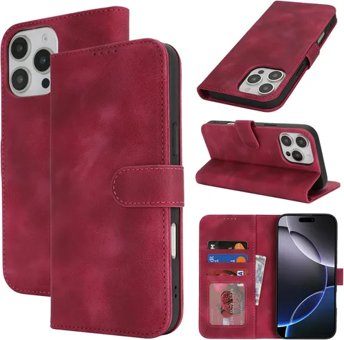 Vista 53 de Funda tipo cartera para iPhone 8 Plus iPhone 7 Plus con tarjetero para iPhone 8 Plus, funda tipo cartera para mujeres y hombres, de piel sintética