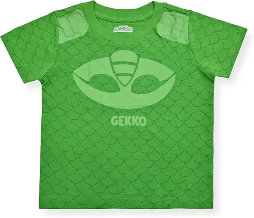 Vista 2 de PJ Masks Boy's 2-Piece Catboy Graphic Tee Shirt and Taped Short Set