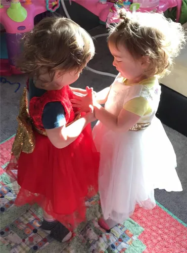 Vista 4 de Vestido Fkkfyy con flor, vestido para boda, para niña de 0-12 meses
