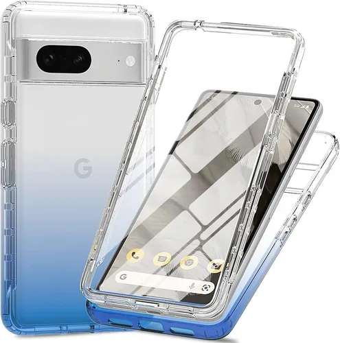 Vista 89 de Funda para Google Pixel 6A, funda a prueba de golpes con protector de pantalla para Google Pixel 6A 5G G1AZG GX7AS GB62Z GB17L, color negro