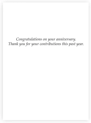 Vista 3 de 25 tarjetas de aniversario para empleados – Diseño «You are Essential» – 26 sobres blancos – FSC Mix
