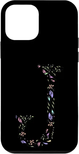 Vista 16 de Letter J Floral Monogram Vintage Initial Personalized Gift Case for iPhone 17
