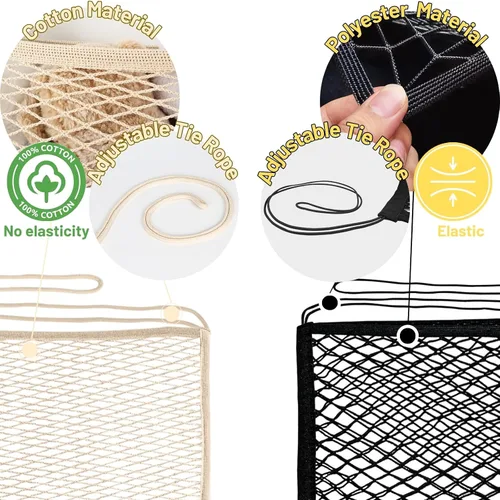 Vista 4 de Red de almacenamiento de animales de peluche para niños, red organizadora de juguetes de noche, almacena cuidadosamente tus animales de peluche, red