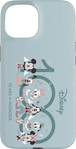Vista 6 de Funda para iPhone 16 Disney 100 años de Wonder Mickey & Pals Muted Cute D100