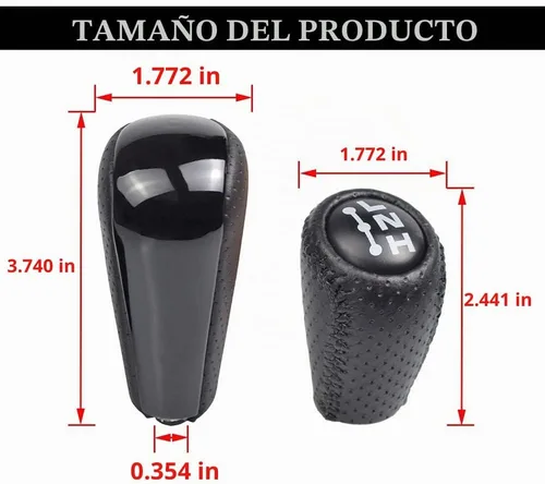Vista 4 de 2 pomos de cambio automático + funda de transferencia para Toyota Prado 120 2003 2004 2005 2006 2007 2008 2009