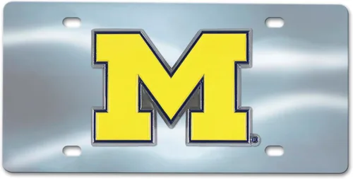 Vista 8 de FANMATS NCAA - Placa de matrícula fundida a presión unisex para adultos