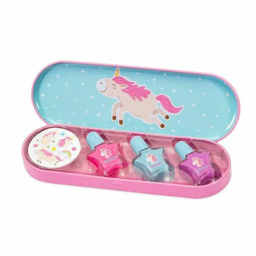Vista 2 de Set de Manicura Martinelia Unicorn Nail Polsih Stickers 4 Piezas