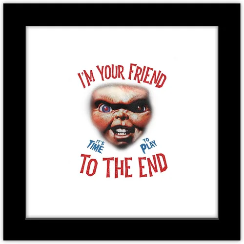 Vista 9 de Trends International Gallery Pops Play - Póster de pared Chucky Time To Play, 12.00 x 12.00 pulgadas, versión sin marco