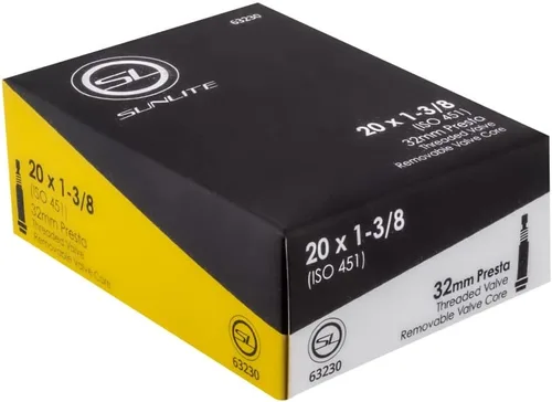 Vista 30 de Sunlite Tubos de bicicleta de válvula Presta estándar