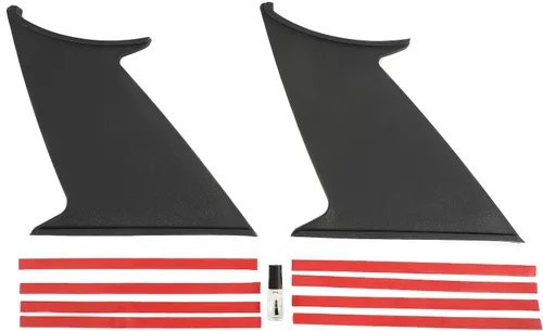 Vista 7 de KUAFU Alerón con estabilizador Compatible con Subaru Impreza WRX STI Sedán 2015-2021, alerón de maletero trasero con soporte rígido, color negro, 2