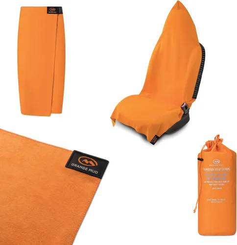 Vista 5 de Orange Mud Transition Wrap Extreme - Funda impermeable para asiento de automóvil y toalla cambiadora, a prueba de sudor, envoltura segura