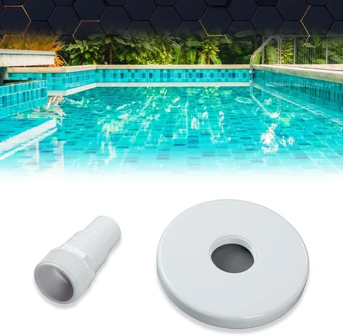 Vista 9 de PIT66 1 placa adaptadora de manguera de vacío para piscina, compatible con modelos de skimmer SP1082 1084 1085 1075 para piscina Skimmer Vac Plate