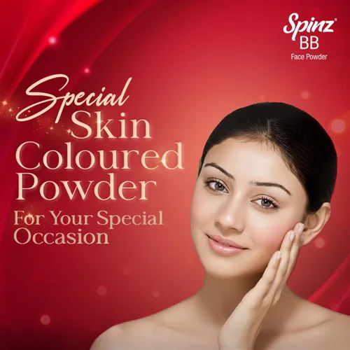 Vista 2 de Spinz BB Talc, manchas de cobertura de brillo instantáneo y imperfecciones 3.53 oz