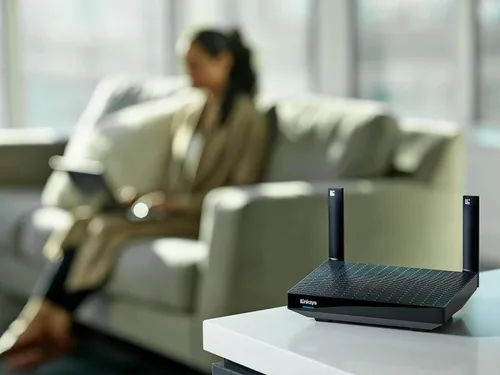 Vista 2 de Linksys Hydra Pro 6 Mesh WiFi 6 Router - Reemplazo del extensor WiFi - MR5500-AMZ - Router WiFi de malla para Internet inalámbrico - Router