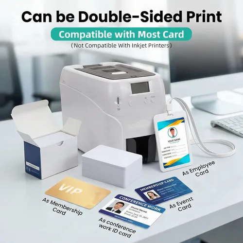Vista 3 de 30 tarjetas NFC, etiquetas NFC, tarjetas de visita NFC, 215 tarjetas en blanco, 504 bytes programables, etiquetas NFC compatibles con teléfonos