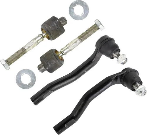 Vista 159 de TRQ Juego de varillas de acoplamiento delanteras interiores y exteriores, 4 piezas, compatible con Kia Soul 2014-2019 15-19 Soul EV