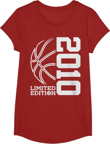 Vista 84 de Camiseta de baloncesto de 13 cumpleaños edición limitada 2010, Negro