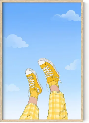 Vista 26 de HAUS AND HUES Arte de pared con citas motivacionales, bonito póster, decoración de pared para niñas adolescentes, bonito póster de afirmación