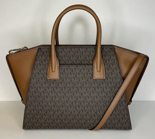 Vista 6 de Michael Kors MICHAEL Michael Kors Avril - Bolso grande con cremallera superior con gancho triple para cartera