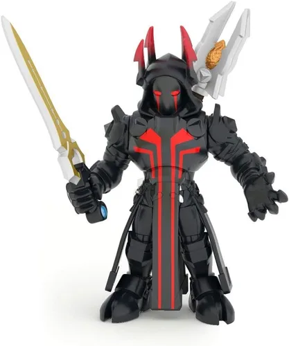 Vista 4 de Fortnite Battle Royale Collection: X-4 - Figura de avión de batalla Stormwing y Rey Helado