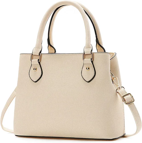 Vista 8 de CHICAROUSAL Monederos y bolsos de mano para mujeres, bolsos cruzados de cuero para mujeres, bolso de hombro tipo tote para mujeres