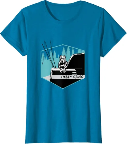 Vista 79 de Camiseta American Bully Gang, Negro