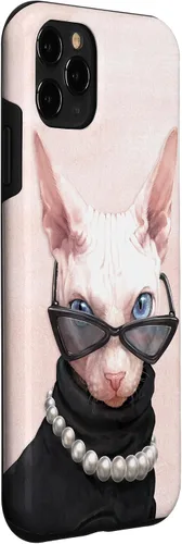 Vista 3 de Funda para iPhone 11 Pro Posh Sphynx