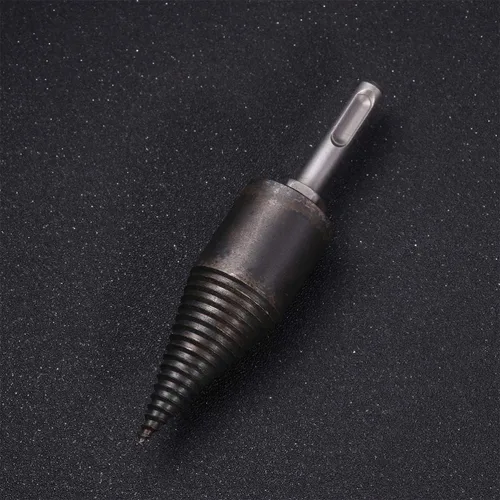 Vista 3 de Tofficu Broca de madera Herramienta de corte de leña para madera Brocas de división de madera Ranura antideslizante División eficiente