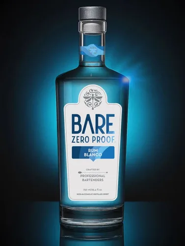 Vista 3 de Bare Zero Proof Alternativa a alcohol sin alcohol – Blanco Style, Mango • Piña • Caña de azúcar (750 mL)