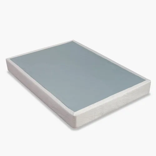 Vista 9 de Spring Coil Bobina, somier resistente de 4.5 pulgadas para soporte de colchón, base de madera natural duradera y fácil de montar, para Queen