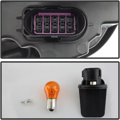 Vista 7 de ACANII - Para [modelo halógeno] 2012 2013 2014 2015 Volkswagen Passat faros delanteros reemplazo conductor y pasajero