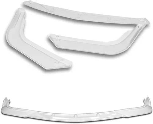 Vista 5 de Q1-TECH, borde de parachoques delantero compatible con Infiniti G37 Coupe/2DR 2008-2013, alerón de parachoques delantero, kit divisor de cuerpo