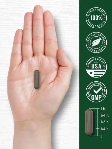 Vista 7 de Carlyle - Cápsulas de Shilajit 2000mg 90 unidades Suplemento sin OMG y sin gluten