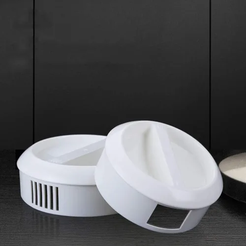Vista 5 de Housoutil Hervidor de medición con escala de 2.5 L de plástico para bebidas con tapa, jarra de agua fría para jugo, té helado, leche, cerveza