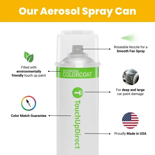 Vista 2 de TouchUpDirect PDS Yunque compatible con Ram Exact Match - Aerosol de pintura de retoque - Kit esencial