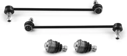 Vista 62 de Metrix Premium Chassis Parts - Kit de 4 piezas de barra estabilizadora delantera y trasera con enlace de extremo de barra estabilizadora para Ford