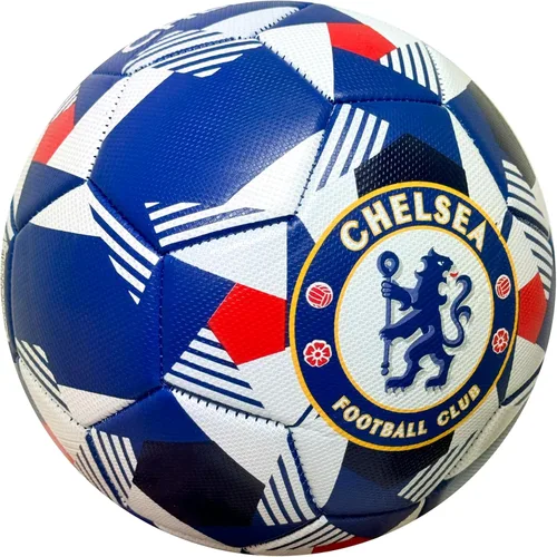 Vista 3 de Icon Sports Balón de fútbol Chelsea FC, para todas las edades, tallas 2,4 y 5, pelota azul Chelsea con licencia