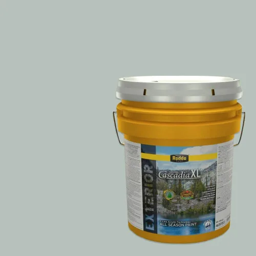 Vista 125 de Rodda Paint CASCADIA XL - Pintura satinada exterior e imprimación en uno, 1 galón, hoja de aloe