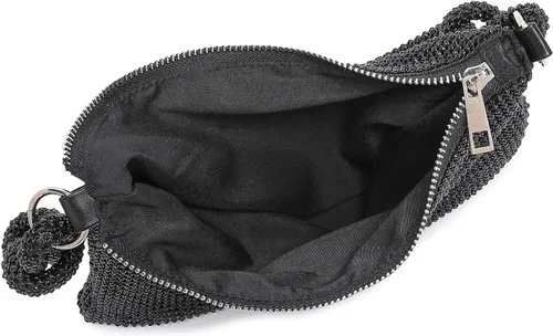 Vista 7 de Bolso de diamantes de imitación para mujer, bolso de noche con brillos, mini bolsos de mano
