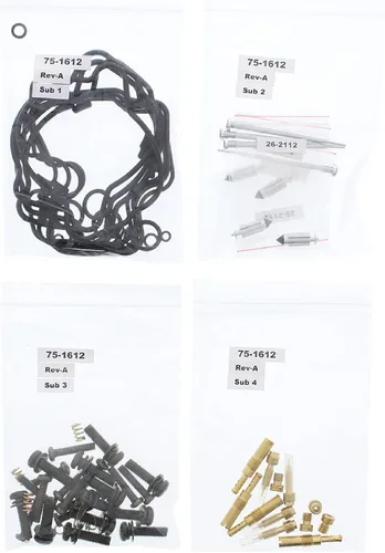 Vista 2 de All Balls Kit de reconstrucción de carburador de carreras 26-1689 compatible con/reemplazo para Honda CBR1100XX 1997-1998